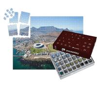 puzzleYOU : Calendrier de l'Avent | « Vue panoramique de Cape Town, Afrique du Sud »