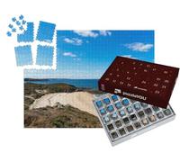 puzzleYOU : Calendrier de l'Avent | « Vue panoramique de la Plage de la Fosse au Cap Fréhel dans Les Côtes d'Armor en Bretagne »