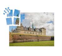 puzzleYOU : Calendrier de l'Avent | « Vue panoramique du Mur de Briques Autour du château de Kronborg à Helsingor »
