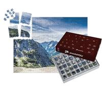 puzzleYOU : Calendrier de l'Avent | « Vue panoramique sur la vallée du Karwendel, Alpes autrichiennes »