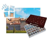 puzzleYOU : Calendrier de l'Avent | « Vue panoramique sur Le Palais des Papes et la Cathédrale d'Avignon - Ville d'Avignon, France »