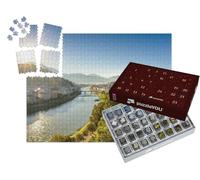 puzzleYOU : Calendrier de l'Avent | « Vue panoramique sur Salzbourg Un Matin d'été, Autriche »