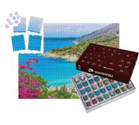puzzleYOU : Calendrier de l'Avent | « Vue sur la Plage de Cavoli, Île d'Elbe, Toscane, Italie »