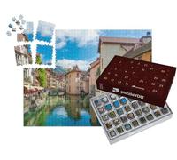 puzzleYOU : Calendrier de l'Avent | « Vue sur la Vieille Ville d'Annecy - Haute-Savoie, France »