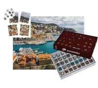 puzzleYOU : Calendrier de l'Avent | « Vue sur Le Port Depuis la Colline du château, Nice, France »
