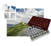 puzzleYOU : Calendrier de l'Avent | « Vue sur Le Sommet de la Colline de Catbells dans Le Lake District, Angleterre »