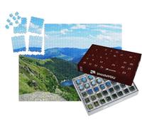 puzzleYOU : Calendrier de l'Avent | « Vue sur Un lac avec Un arrière-Plan Alpin, Vosges, Alsace, France »