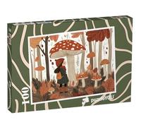 puzzleYOU : Puzzle de 100 pièces « Au Pays des Champignons géants »