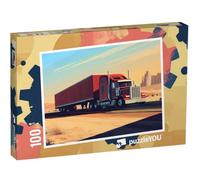 puzzleYOU : Puzzle de 100 pièces « Aventure sur l’autoroute »