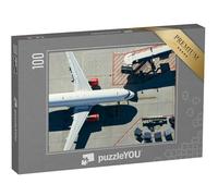 puzzleYOU : Puzzle de 100 pièces « Avion à la Porte du Terminal »