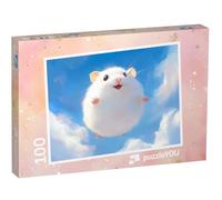 puzzleYOU : Puzzle de 100 pièces « Ballon en Peluche sur la Route »