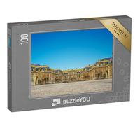 puzzleYOU : Puzzle de 100 pièces « Entrée du château de Versailles, Symbole du Pouvoir du Roi Louis XIV »