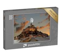 puzzleYOU : Puzzle de 100 pièces « France, Le Mont Saint Michel »