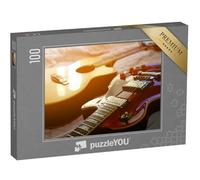 puzzleYOU : Puzzle de 100 pièces « Guitare électrique et Guitare Acoustique »