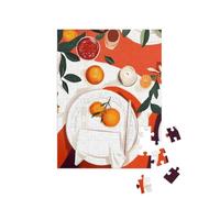 puzzleYOU : Puzzle de 100 pièces « La fête de Noël : Table élégamment dressée »