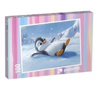 puzzleYOU : Puzzle de 100 pièces « La fête du Pingouin de Paul »