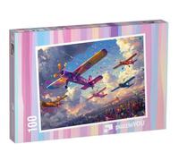 puzzleYOU : Puzzle de 100 pièces « La fête du vol colorée »