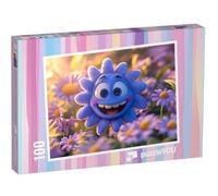 puzzleYOU : Puzzle de 100 pièces « La Joyeuse Fleur printanière Fritz »