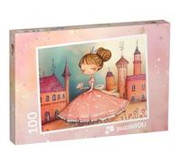 puzzleYOU : Puzzle de 100 pièces « La Noble Princesse dans la Cour du château »
