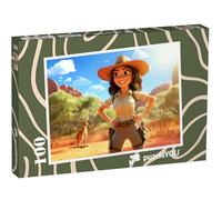 puzzleYOU : Puzzle de 100 pièces « La Ranger Emma en Mission secrète »