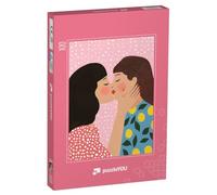 puzzleYOU : Puzzle de 100 pièces « l'amour Qui ne connaît Pas de frontières »
