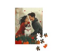 puzzleYOU : Puzzle de 100 pièces « Le Bonheur Familial Plein d'amour »