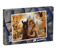 puzzleYOU : Puzzle de 100 pièces « Le Brave Cavalier »