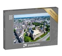 puzzleYOU : Puzzle de 100 pièces « Le Chateau des ducs de Bretagne, Loire Atlantique, France »