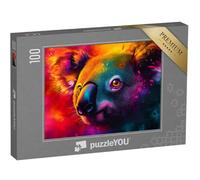 puzzleYOU : Puzzle de 100 pièces « Le Koala comme Miracle de la Couleur »