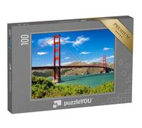 puzzleYOU : Puzzle de 100 pièces « Le mondialement célèbre Golden Gate Bridge, San Francisco »