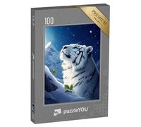 puzzleYOU : Puzzle de 100 pièces « Le rêve du Tigre des neiges »