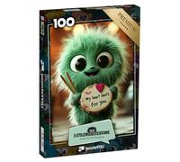 puzzleYOU : Puzzle de 100 pièces « LITTLEMONSTERTIME: My Heart Beats for You »