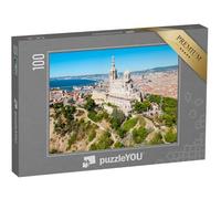 puzzleYOU : Puzzle de 100 pièces « Notre Dame de la Garde - église catholique de la Ville de Marseille »