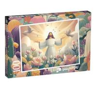 puzzleYOU : Puzzle de 100 pièces « Pâques : Célébration de la résurrection de Jésus »