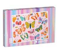 puzzleYOU : Puzzle de 100 pièces « Paradis de la Couleur des Papillons »