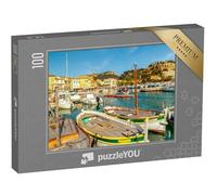 puzzleYOU : Puzzle de 100 pièces « Port de pêche de Cassis, sud de la France »