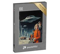 puzzleYOU : Puzzle de 100 pièces « Rencontre avec l’OVNI »