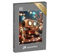 puzzleYOU : Puzzle de 100 pièces « Robo Walli et sa première Fête des Lumières »
