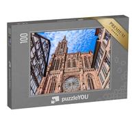 puzzleYOU : Puzzle de 100 pièces « Strasbourg, France. La cathédrale Notre-Dame de Strasbourg. »