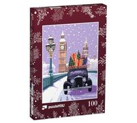 puzzleYOU : Puzzle de 100 pièces « Voyage de Noël à Londres »