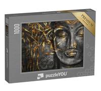 puzzleYOU : Puzzle de 1000 pièces « Art numérique Collage combiné avec Aquarelle : Bodhisattva Buddha »