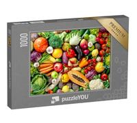 puzzleYOU : Puzzle de 1000 pièces « Assortiment de Fruits et légumes Frais »