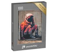puzzleYOU : Puzzle de 1000 pièces « Astronaute du Street Art »