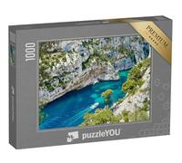 puzzleYOU : Puzzle de 1000 pièces « Calanque d'En-Vau dans Le Parc National des Calanques, près de Marseille en Provence »
