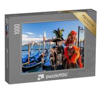 puzzleYOU : Puzzle de 1000 pièces « Carnaval de Venise, Italie »