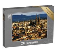 puzzleYOU : Puzzle de 1000 pièces « Cathédrale de Clermont-Ferrand. Clermont-Ferrand, Auvergne-Rhône-Alpes, France. »