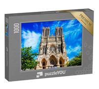 puzzleYOU : Puzzle de 1000 pièces « Cathédrale Notre-Dame de Reims, France »