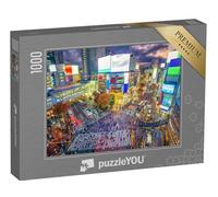 puzzleYOU : Puzzle de 1000 pièces « Célèbre Carrefour de Shibuya à Tokyo, Japon »