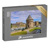 puzzleYOU : Puzzle de 1000 pièces « Château de Brest et Tour Tanguy en Bretagne, France »