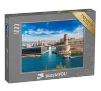 puzzleYOU : Puzzle de 1000 pièces « Château Saint Jean et cathédrale de la Major, Marseille, France »
